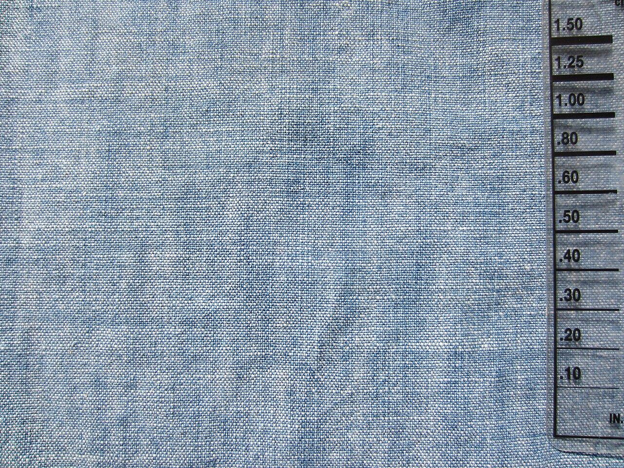 Linen-like woven cloth