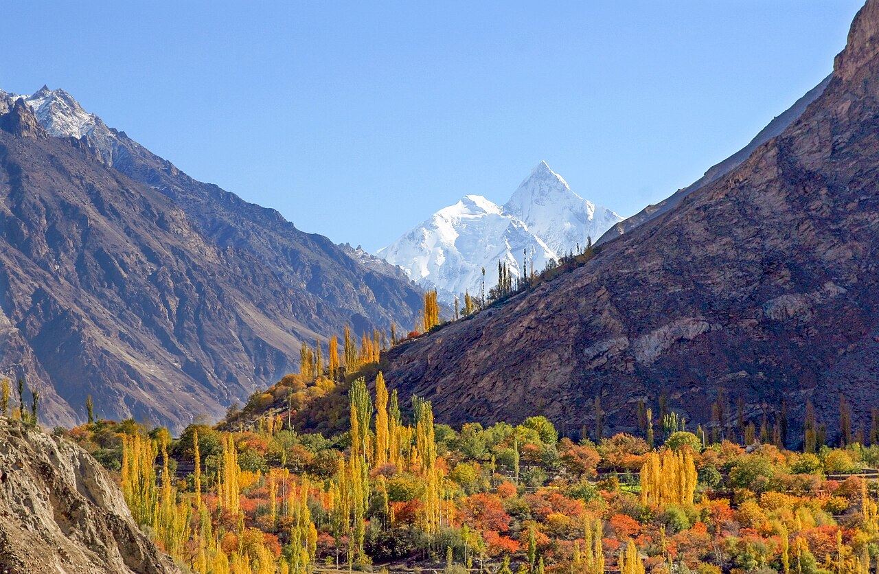 Autumn in Hunza valley